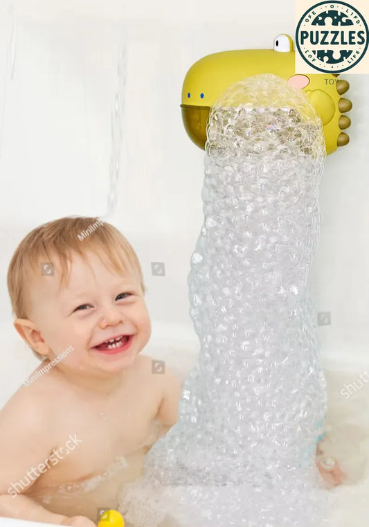Music Dinosaur Bubble Machine Bath Toy - Puzolife - Puzolife - Puzzles of Life
