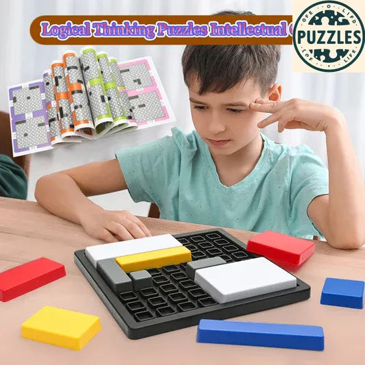 Logic Puzzle Cubes & Jigsaw for Kids/Adults - Brain Training Game - Puzolife - Puzzles of Life