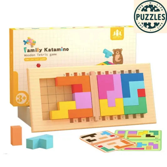 Wooden Puzzle & Game Table - Puzolife - Puzolife - Puzzles of Life