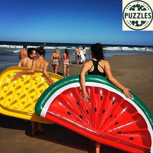 Giant Fruit Pool Float Mattress 185cm - Puzolife - Puzolife - Puzzles of Life
