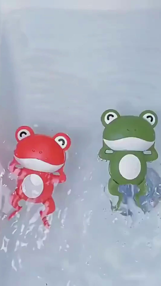 Chain Clockwork Swim Frog Toy - Puzolife - 3 Colors