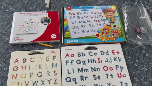 Kids Magnetic Writing & Drawing Board - Montessori Toy