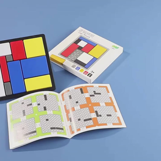 Logic Puzzle Cubes & Jigsaw for Kids/Adults - Brain Game